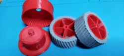 Mould for Silicone Robot Tyres