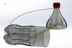 Mouse trap with Plastic Water bottle