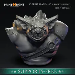 Mutant Goblin Bust