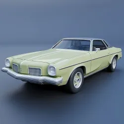 Oldsmobile Cutlass Supreme 1973  3D print model