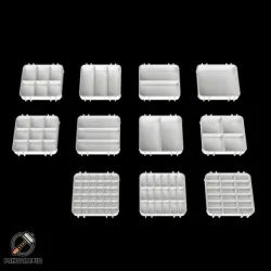 Pack of Tool Box Bases with Compartments