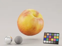 Peach Photoscan 3D model
