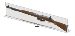Picture modeling design---gun
