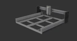 Queen Bee Pro CNC Milling Machine 3D model 1000x1000