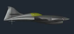 RC Speed Plane concept_3 meter wingspan