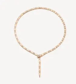 SERPENTI VIPER NECKLACE with demi pave diamonds  3D print model