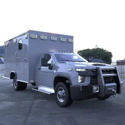 Silverado 2021 Ambulance Low-poly 3D model