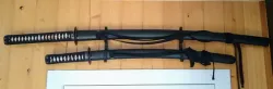 Simple Sword Rack / Hanger / Bracket for Daisho Katana Wakizashi