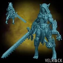 Sister Repanthia with Blessed Chainsaw Sword (PRESUPPORTED)