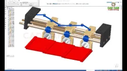 Slat Roof Rotation Mechanism Using Worm Gear and Screw