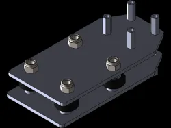 Slider 4 wheel for 3D printer
