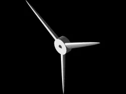 Small wind turbine blades
