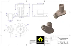Solidworks Practise Exercise 001