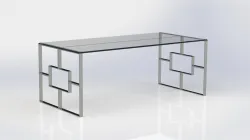 Stainless Steel Coffee table by bk