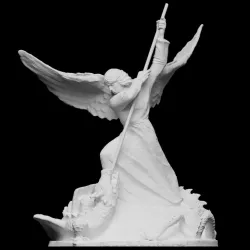 Statue of Saint George killing the Dragon