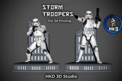Storm Trooper Fanart - Star Wars 3D print model