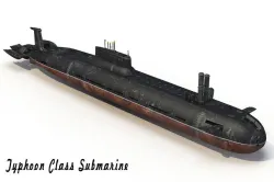Submarine 3D model