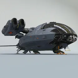 Support Spaceship 3D model