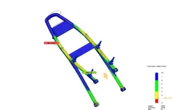Suzuki SV650 Subframe for Monster 796 Seat