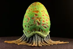 Tabletop plant: "Baleen Egg Plant" (Alien Vegetation 46)