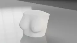 Torso Candle Mold