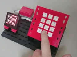 Touch keypad for fischertechnik