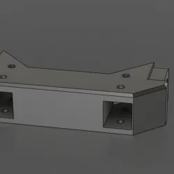 TRX 4 and TRX 6 Bumper mount for ahead RC bumpers