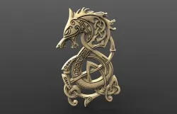 Viking dragon 4 CNC 3D print model