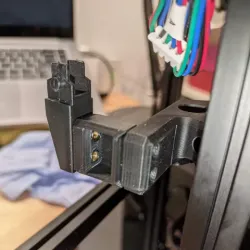 Voron V0.2 Long Drag Chain Spacer with Nuts