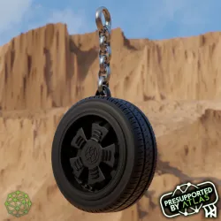 Wasteland War Machines - FREE Keychain