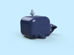 Whale Figurine