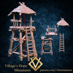 wooden watch tower 3D Models | Page 1 | STLFinder
