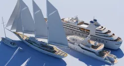 Yacht Collection yachts 3D model