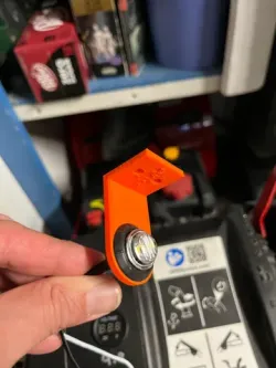 3/4" Round LED Indicator Light 90 Degree Bracket