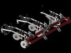 3-row multi-seed planter