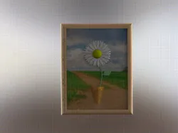 3D Flower in the Frame