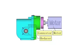 A Non-contact single-stage worm gear reducer design plan for 3d printing