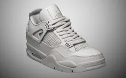Air Jordan 4 shoe 3D print model