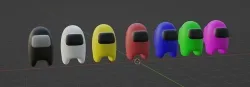 AMONG US 3D model