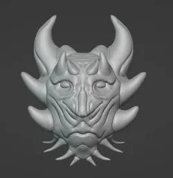 Ancient Mask 3D model