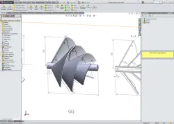 Archimedes Windmill Variable Pitch