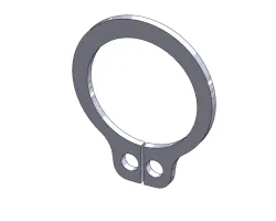 Basic external retaining ring