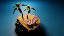 beach more 3D model