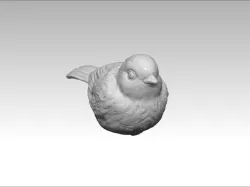 bird-Paridae bird 3D print model