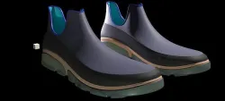 Blank Canvas Shoes size 12us 3D print model