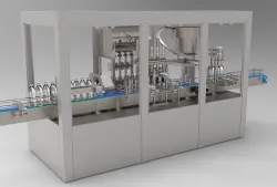 Bottles Washing Filling And Capping Line  3D print model