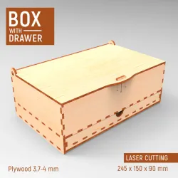Box with Drawer + CNC Plan