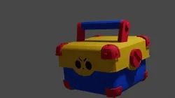 Brawl  stars mega box 3D model