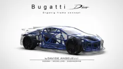 Bugatti Divo Generative Design Chassis