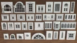 Building Facade Collection 4 - 34 pieces 3D model